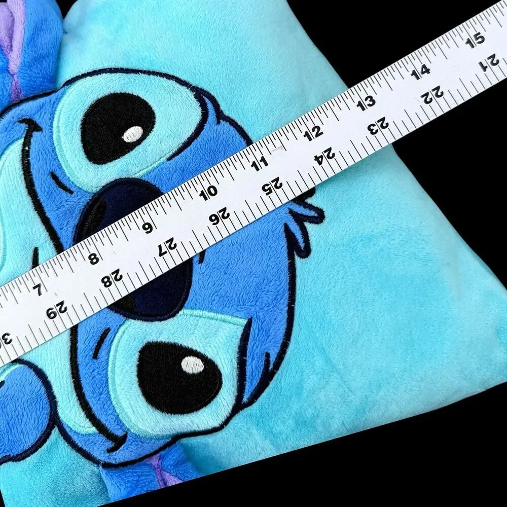 Disney Stitch Plush Throw Pillow Cushion Blue Lilo & Stitch 11x15 In 2023